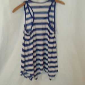 No Boundaries Tops - ❤Women's shirt size medium blue and white stripes No Boundaries Tops - ❤Women's shirt size medium blue and white stripes